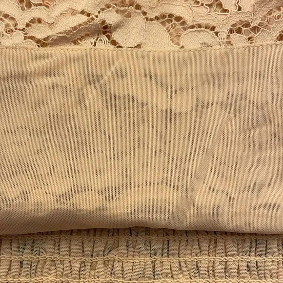 Blushing Lace Smocked Top by Express - Picture 16 of 16